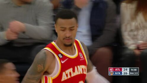 《NBA全场集锦》【回放】老鹰vs尼克斯第2节英文原声回放