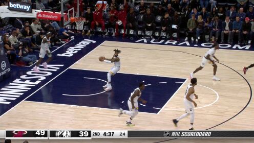 《NBA全场集锦》【纯享】热火vs森林狼精华回放 唐斯25分华子22分送热火4连败