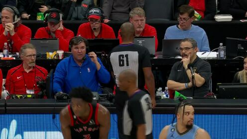 《多伦多猛龙》【回放】NBA常规赛：灰熊vs猛龙第3节英文原声回放