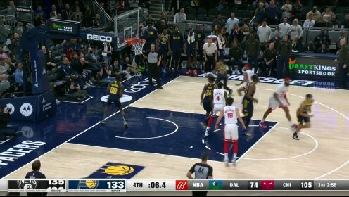 《NBA全场集锦》难挽颓势！内姆布哈德错失绝平三分苦吞败果