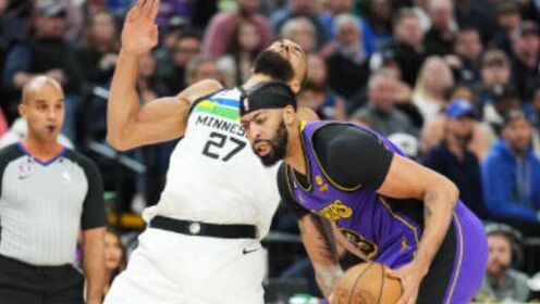 《NBA全场集锦》【纯享】湖人vs森林狼精华回放 戴维斯38+17率队升至西部第7