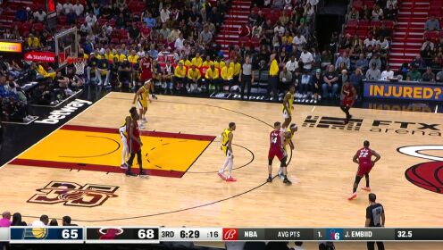 《迈阿密热火》NBA常规赛：步行者vs热火 中文解说全场回放