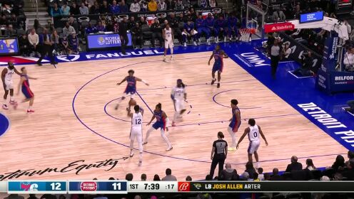 《NBA全场集锦》手感来了怎么投怎么有 马克西三分出手弹筐命中