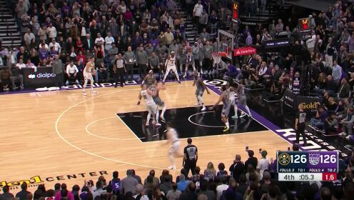 《NBA全场集锦》功亏一篑！ 约老师中距离弹框而出错失绝杀