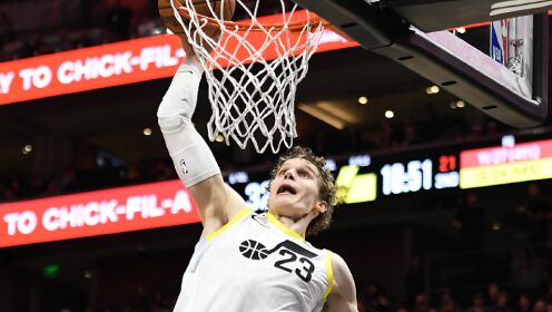 《NBA全场集锦》【球星】马尔卡宁vs开拓者集锦 23中14空砍40分12篮板难阻失利