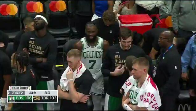 NBA季中锦标赛：凯尔特人vs猛龙第4节中文解说回放
