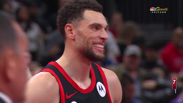 篮网109-107公牛 公牛双枪空砍24+24拉文错失绝平2分