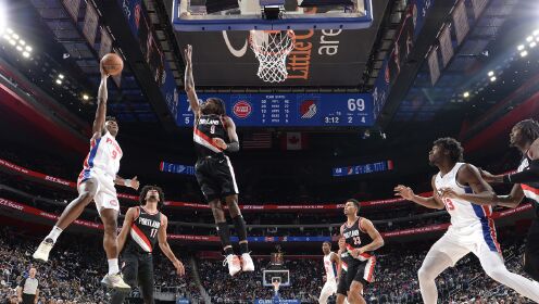 《NBA全场集锦》【球星】格兰特vs活塞集锦 里突外投拿下24分状态火热