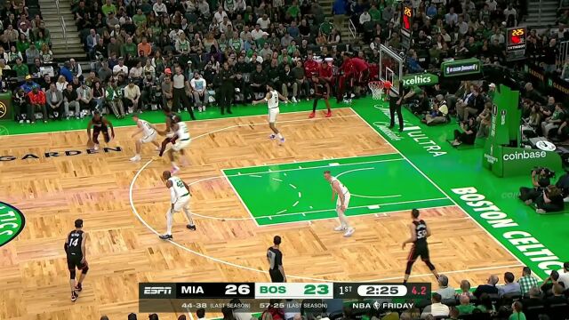 巴特勒vs凯尔特人集锦 11投3中得到14分6篮板3助攻