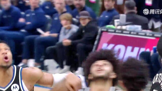 字母哥vs勇士集锦 狂轰33+8+5彰显内线霸主