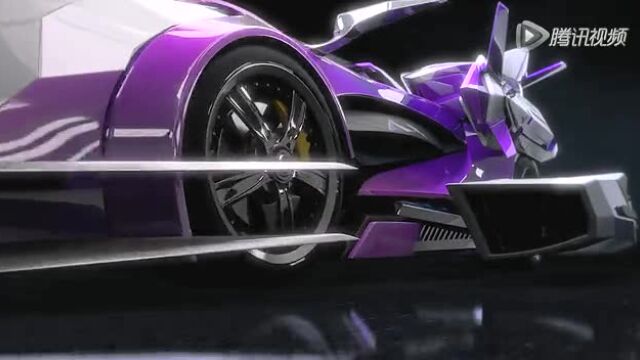 qq飞车首辆t3机甲终极幻影cg