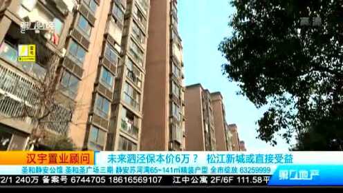 未来上海泗泾，保本房价6万？