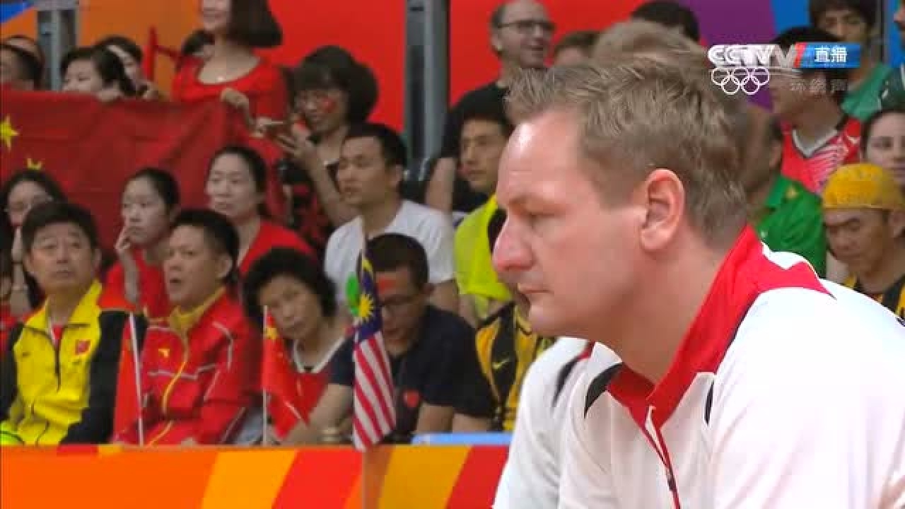 2016里约奥运会羽毛球比赛男单铜牌争夺战林丹VS安赛龙_高清