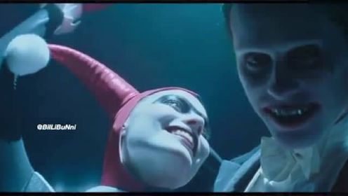 外国影迷剪辑小丑Joker和小丑女玛歌特·罗比