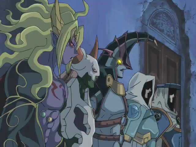 游戏王霸王十代发动黑暗融合邪心英雄炎狱翼魔登场