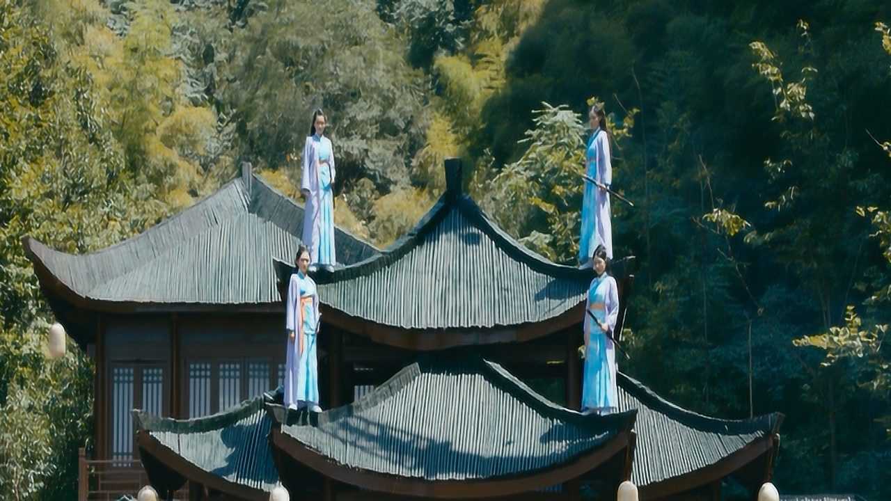 灵鹫宫四大侍婢被神秘高手秒杀,虚竹梦姑也难逃成冰雕的命运_腾讯视频