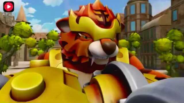 猪猪侠终极决战有两个铁拳虎,哪个是真的