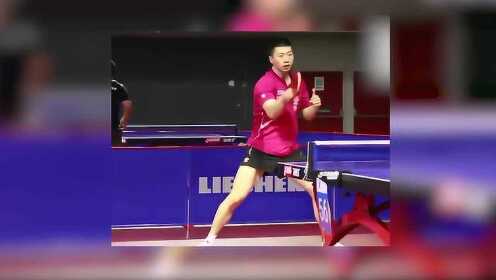 解密中国乒乓球队马龙“不走寻常路”的正手拉球动作