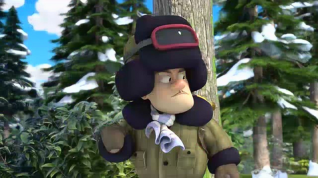 熊出没之探险日记有锯子在手的光头强强大到让你心惊肉惊