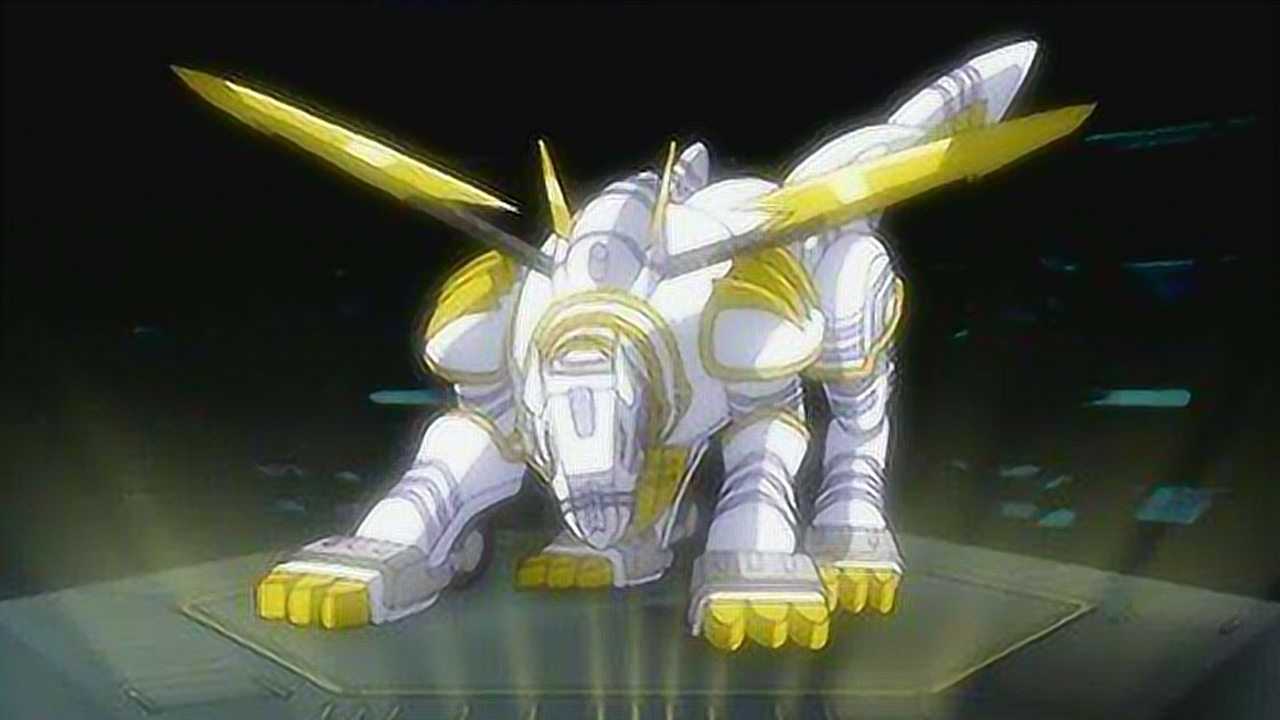 数码宝贝传说中的斗士,银狼兽复活!