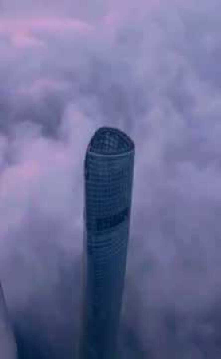 上海中心大厦，世界第二高楼，航拍美呆了_高清
