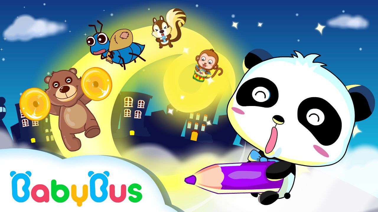 宝宝巴士亲子游戏—宝宝涂鸦,启蒙宝宝对绘画涂鸦的感知_高清1080p