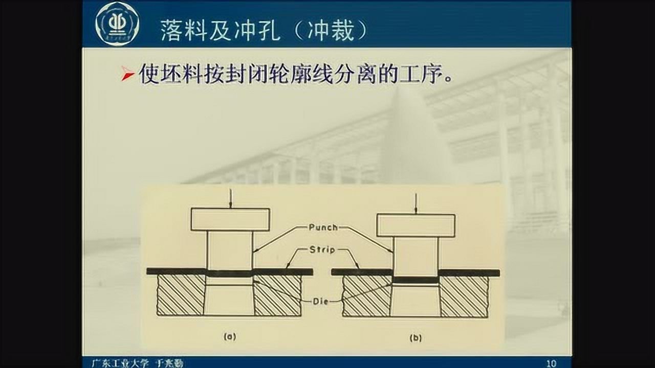 《机械制造基础》--板料的成型冲压工艺_高清1080P在线观看平台_腾讯视频