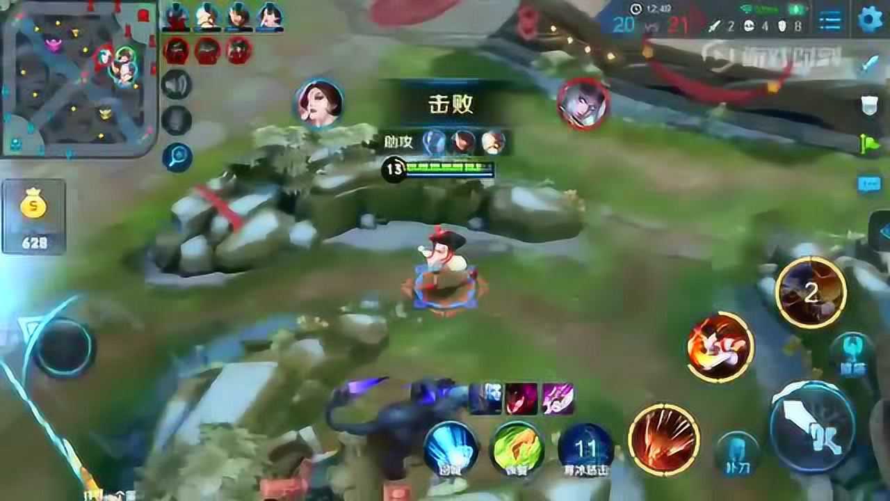 娜可露露隐藏大招残血翻盘,借助鹰的力量刺杀对手醉影游戏解说02:33小