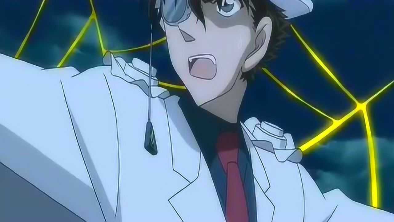 怪盗基德被怪物捆绑, 多亏了白马探来救!