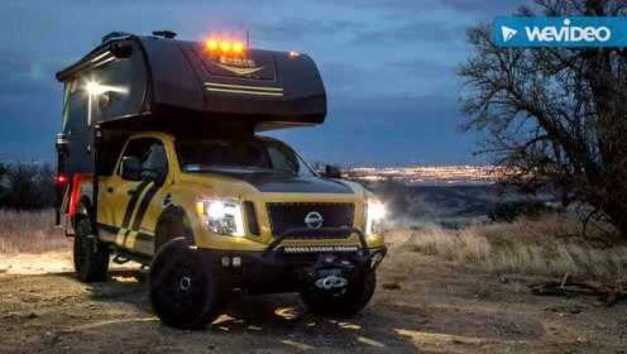 日產nissan titan lance皮卡背馱式房車 房車之家