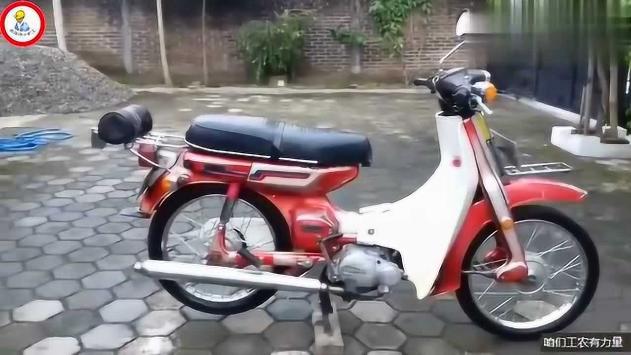 80年代进口的雅马哈v80摩托车至今车灯都没坏过车况杠杠的