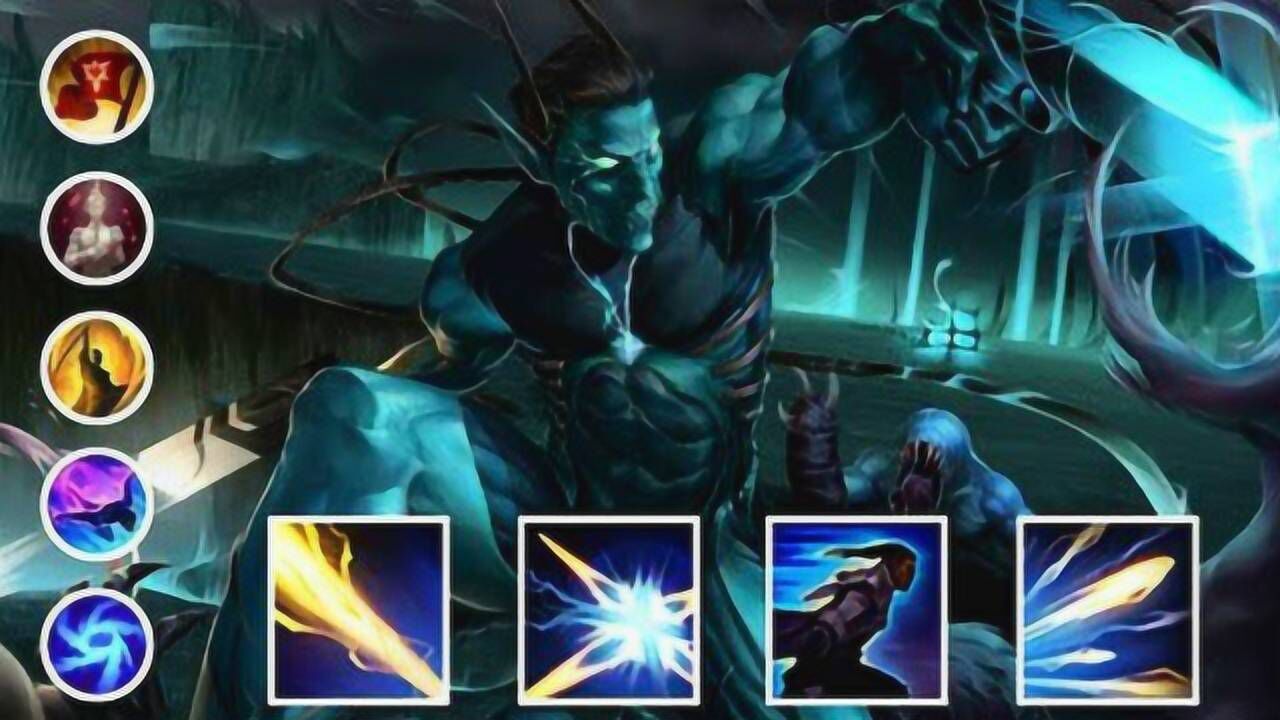 lol:吸蓝刀卢锡安无限e技能 团战穿梭自如 滑起来了