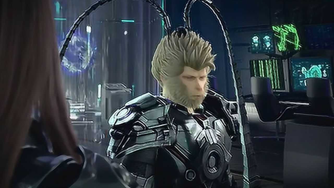 超神学院孙悟空穿上银河战甲真的太帅了