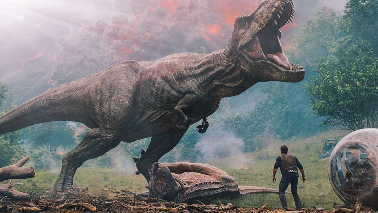 《侏罗纪世界2》,火山喷发,万物尽灭,人类只能与恐龙共生