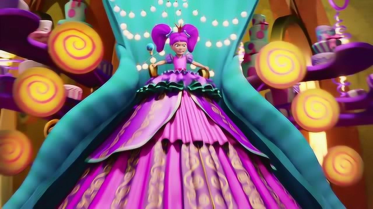 芭比与神秘之门马露莎公主不满意蛋糕的味道又骂手下了