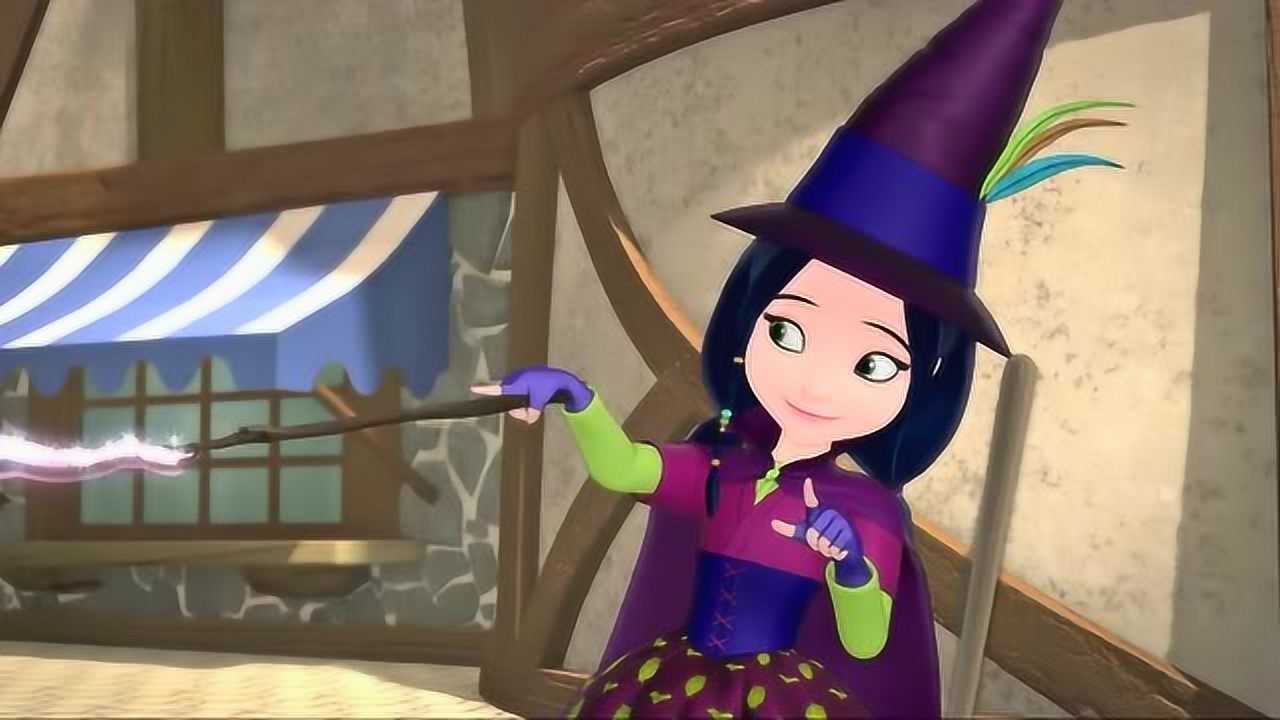 小公主苏菲亚:小女巫变出一片乌云,淋湿小公主,真是糟透了!