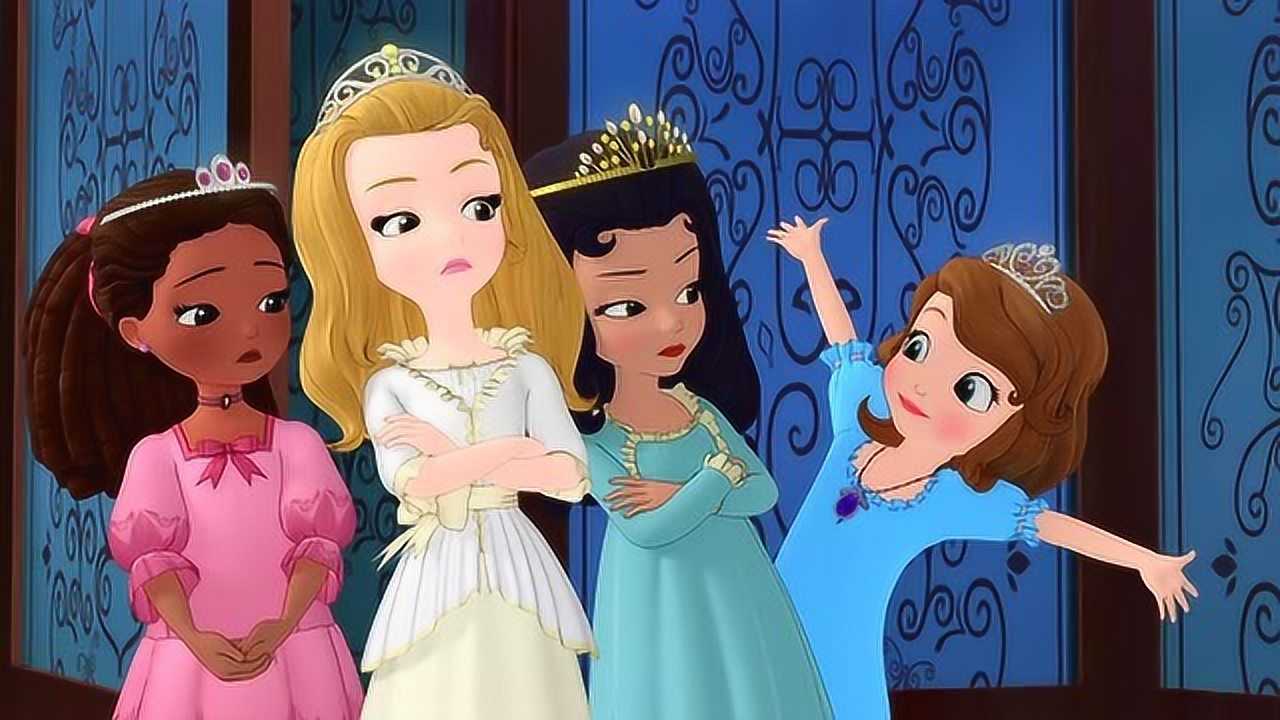 小公主苏非亚苏菲亚和朋友一起尬舞朋友们都愣了