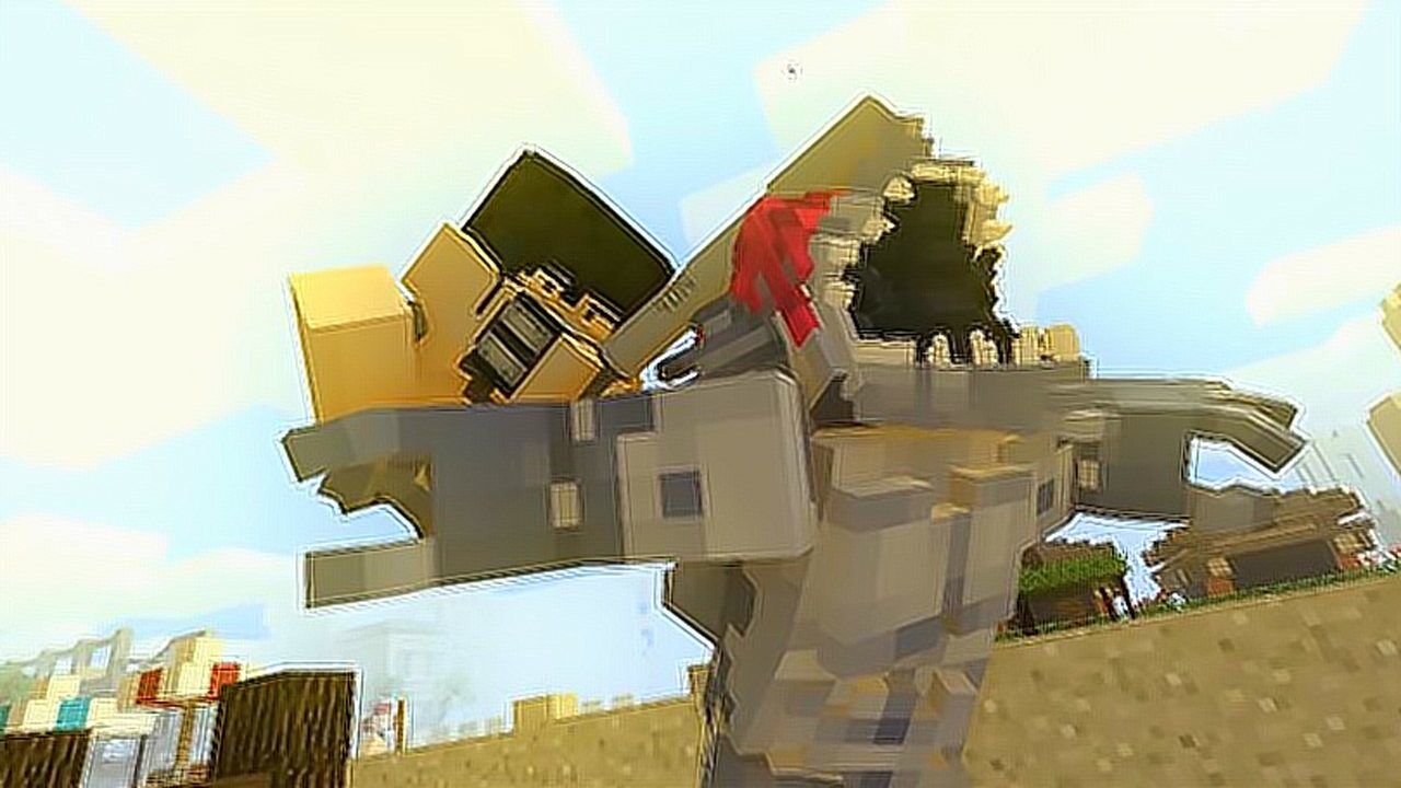 我的世界4014mc动画系列与新海敌的战斗