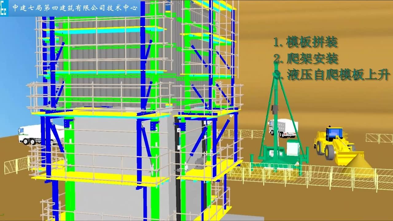 高墩液压式自爬模施工工艺_高清1080P在线观看平台_腾讯视频