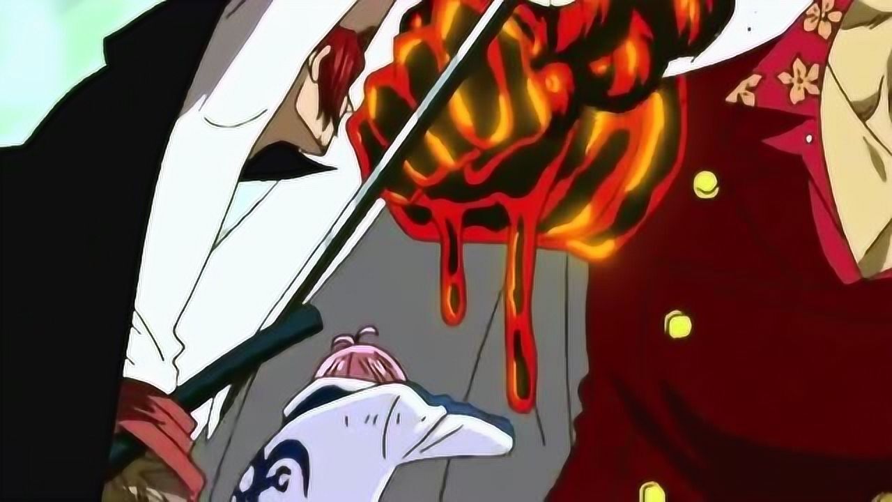 海贼王顶上战争红发登场霸气侧漏