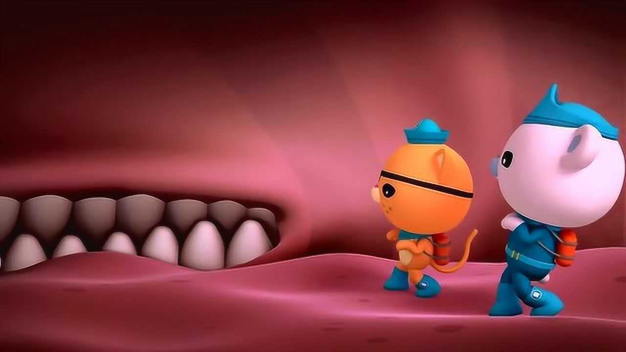 巴克队长和呱唧也被鲸鲨吞进肚子里了