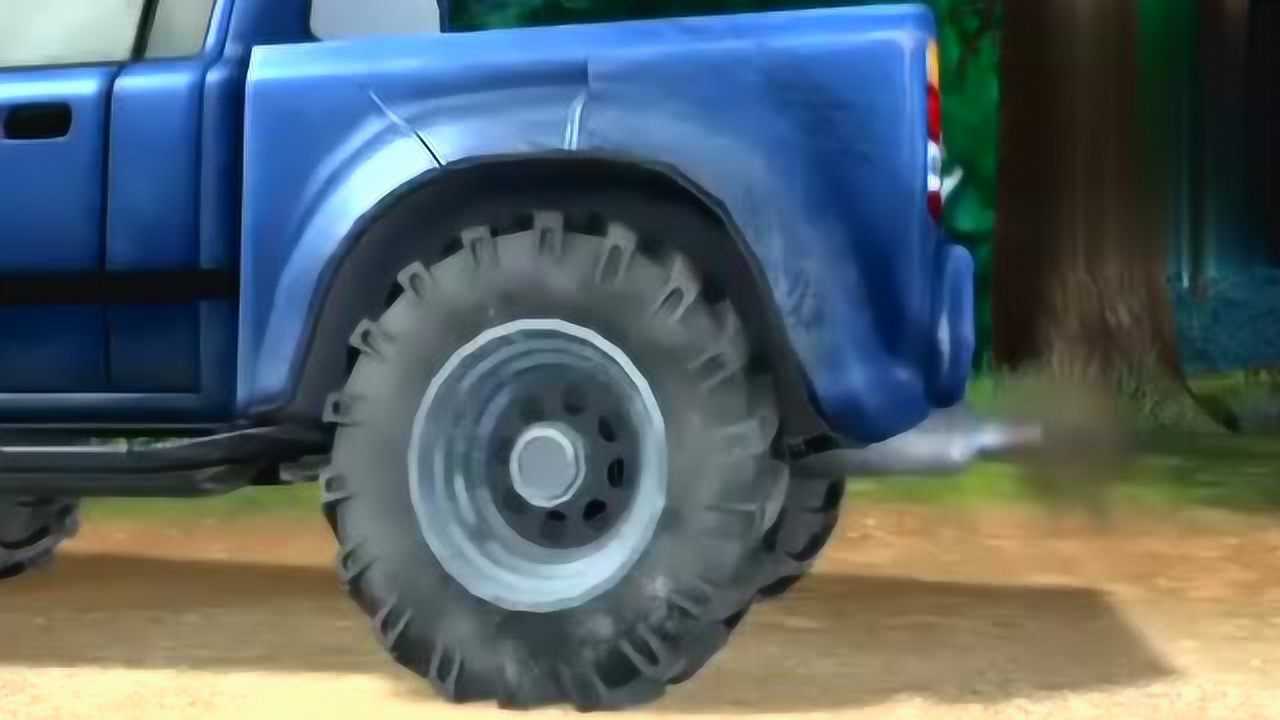 熊出没红灯停绿灯行光头强开车遵守交通规则