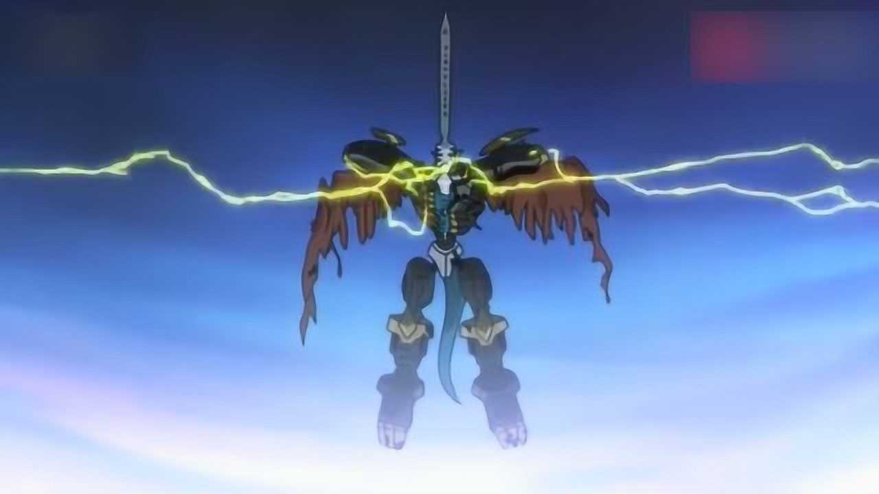 白帝初登场获得奥米加兽力量的帝皇龙甲兽转换圣骑士形态