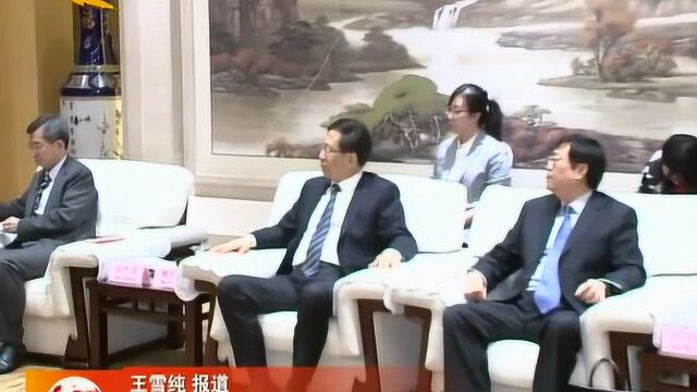 夏延军会见法国滨海夏朗德省副省长马尔希里一行