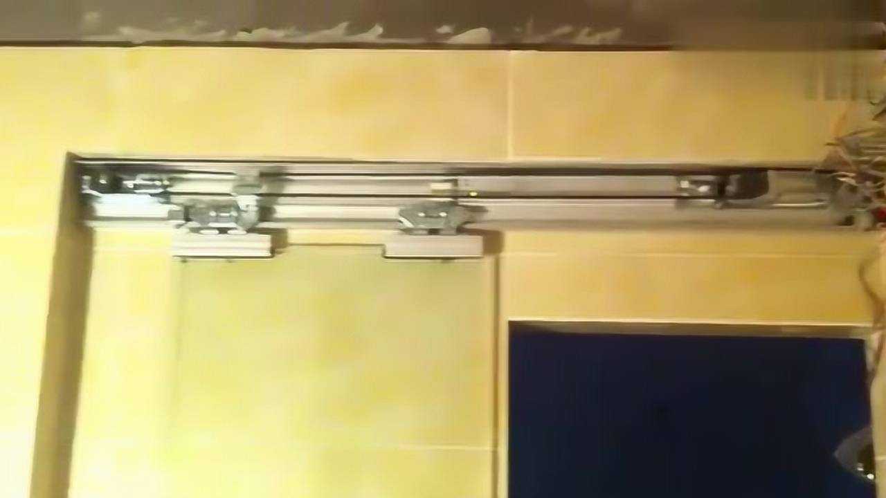 解析自动门的工作原理视频_高清