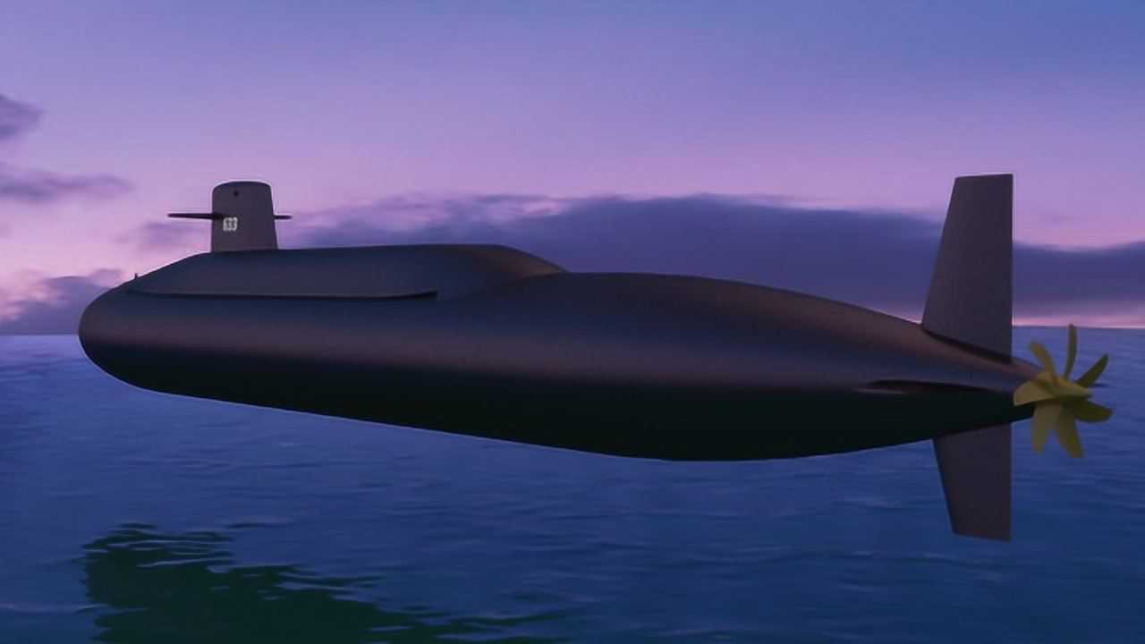 中国095型核潜艇亮相满载排水量可达一万吨国人都欣慰了