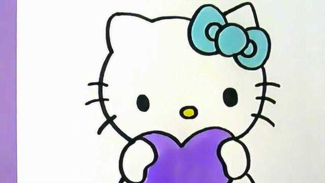 简单易学的hello kitty 画法,帮宝宝收藏吧