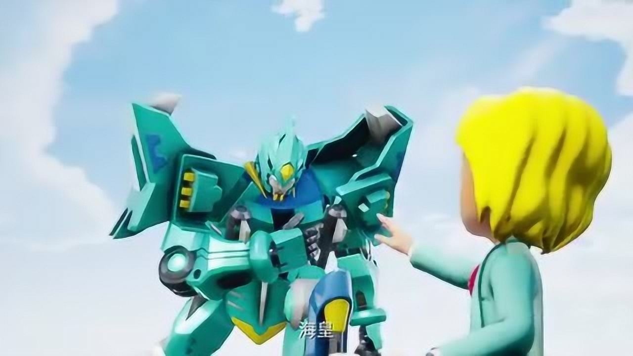 爆速合体:新的爆速机甲力量很强大暴打章鱼机械兽