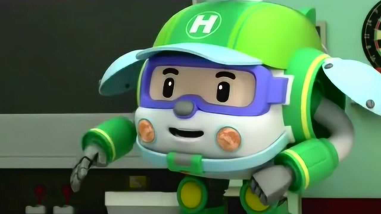 变形警车珀利斯库比每晚夜间外出玩到很晚海利夜间侦查