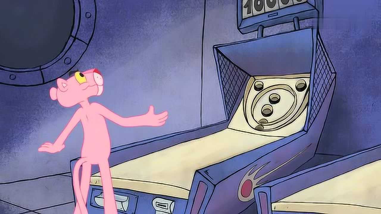 粉红豹:顽皮豹投掷的很准,收获好多游戏券